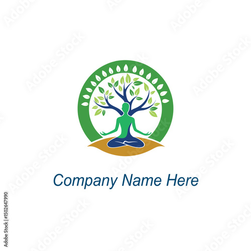 yoga tree logo