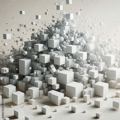 Exploding White Cubes and Network Connections in Abstract Space