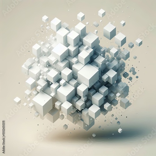 Exploding White Cubes and Network Connections in Abstract Space