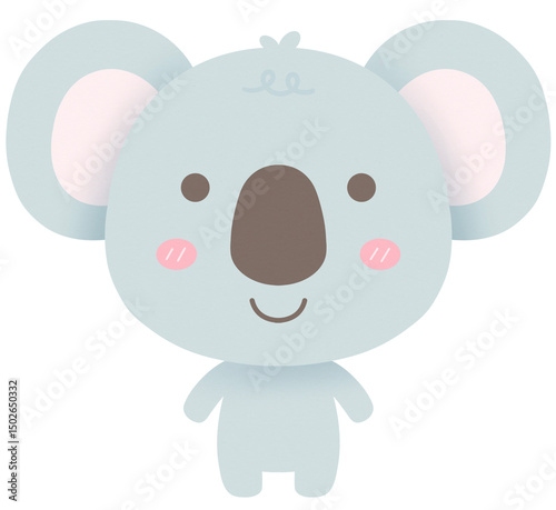 Cute Animal Koala Bear Kids Illustration style