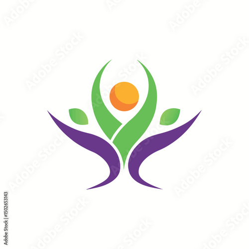 herbals medical logo design