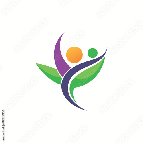 herbals medical logo design