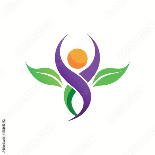 herbals medical logo design