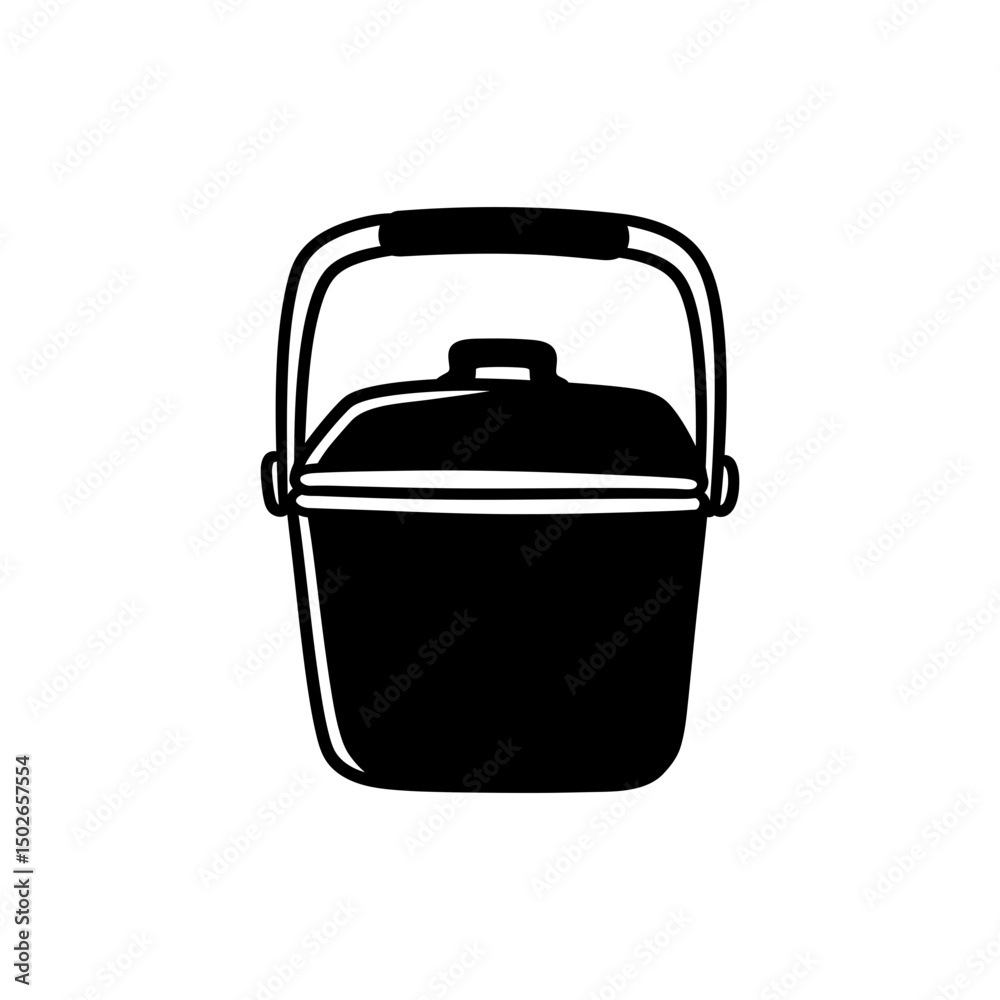 Beach Ice Cooler Icon Beach Ice Cooler Icon
