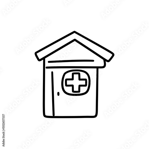 Beach First Aid Station Icon