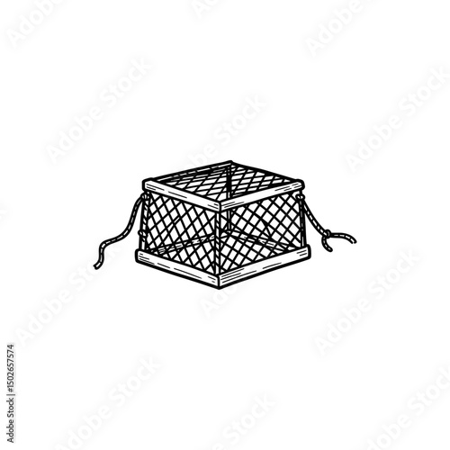 Beach Lobster Pot Icon
