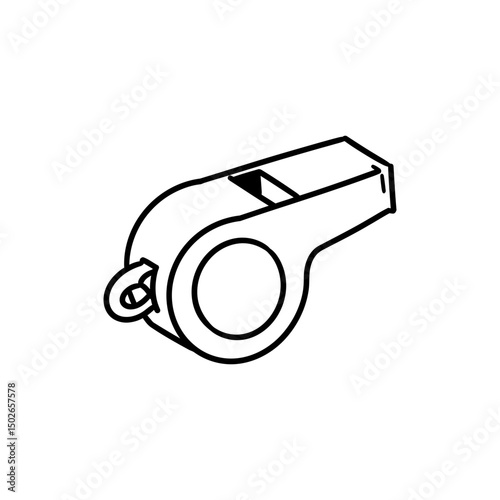 Beach Lifeguard Whistle Icon