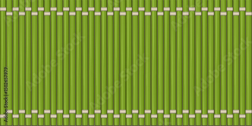 Bamboo mat background. Seamless pattern. Vector illustration