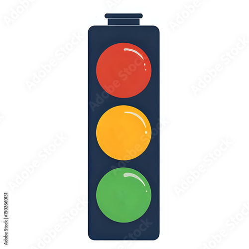 traffic light vector