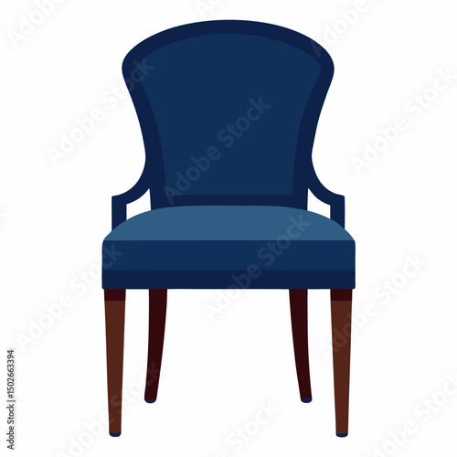 armchair isolated on white