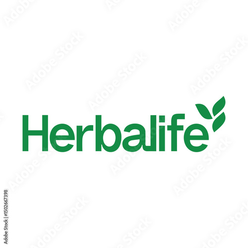 Herbalife Green Symbol Black logo icon vector sign