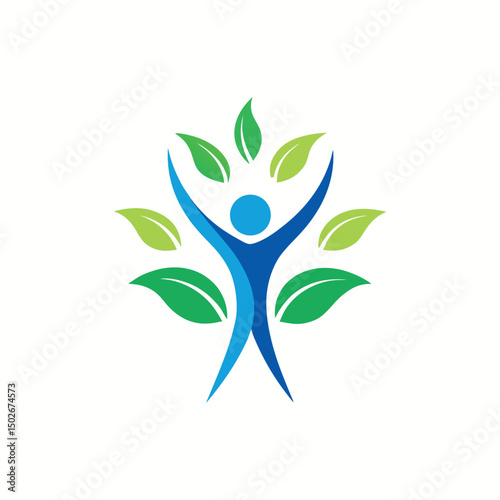 Wellness And success Health logo Design