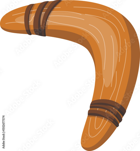 Boomerang Illustration Stone Age Weapon