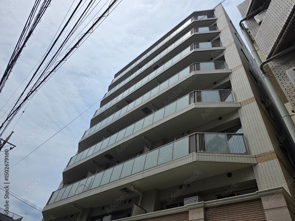 Fototapeta premium Japanese Side of Building