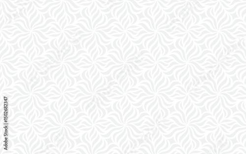 Light gray seamless nature organic patterned background vector