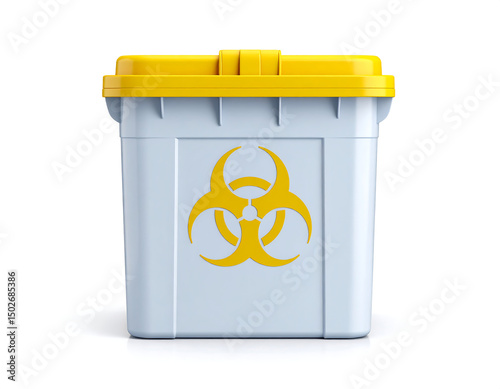 Medical Waste Disposal Container Safe and Secure Biohazard Storage