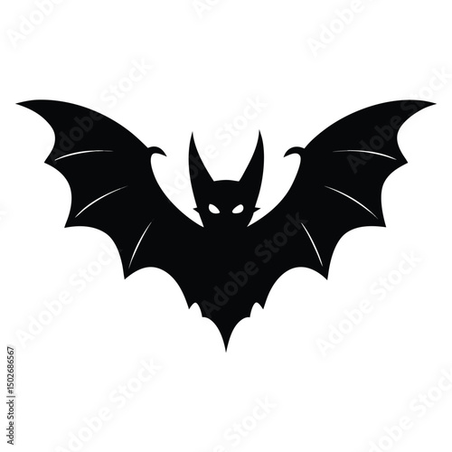 Wallpaper Mural bat halloween vector silhouette Torontodigital.ca
