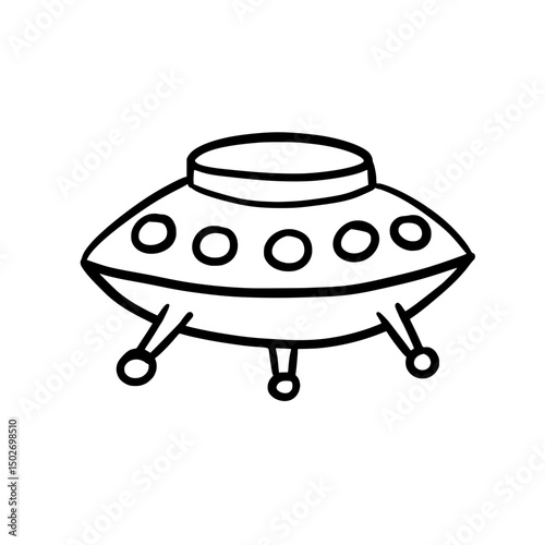 UFO Space Doodle