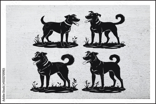 Fourfold Fidelity
Guardians in Black
Silhouette Companions