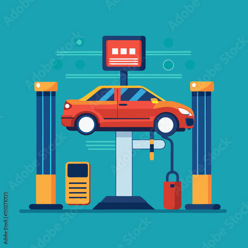 car parking lot