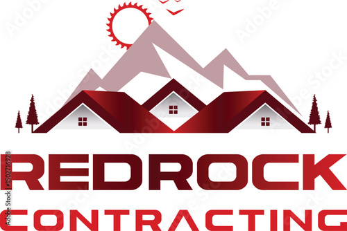 home, house construction logo, construction industry logo 