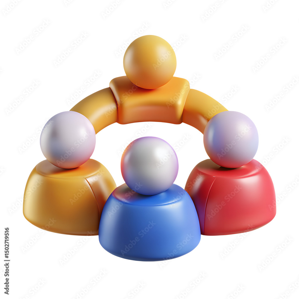 Obraz premium 3D Effective Time Management and Scheduling Icon for Productivity Apps and Tools