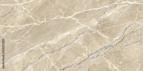 Earthy Marble Texture: Close-up of a seamless, natural marble surface. Veins of gold and taupe weave through the polished stone, offering a luxurious and sophisticated look.