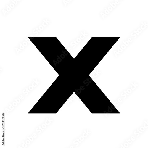 Black Square Minimalist Art: Abstract Geometric Design