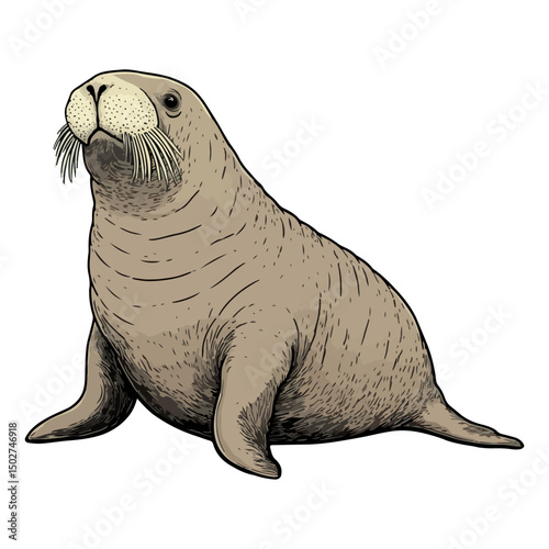 sea ​​lion, animal, vector, transparent background, sea, mammal, wildlife, ocean, sealion, isolated, nature, marine, beach, zoo, fauna, pattern