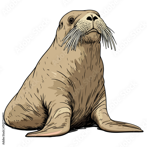 sea ​​lion, animal, vector, transparent background, sea, mammal, wildlife, ocean, sealion, isolated, nature, marine, beach, zoo, fauna, pattern