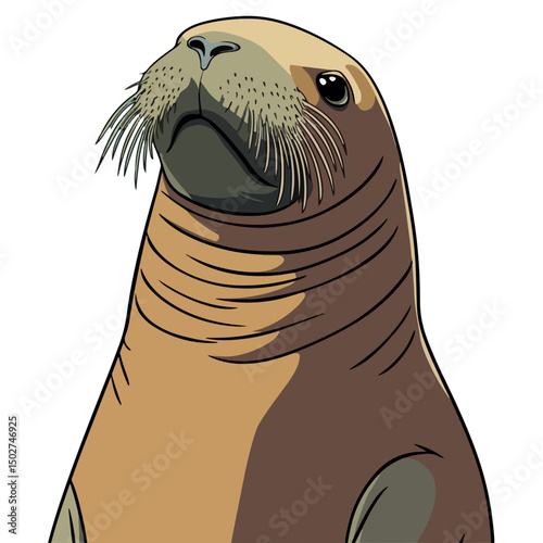 sea ​​lion, animal, vector, transparent background, sea, mammal, wildlife, ocean, sealion, isolated, nature, marine, beach, zoo, fauna, pattern