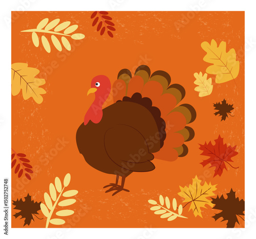 Happy Thanksgiving (USA) Illustration Set-05