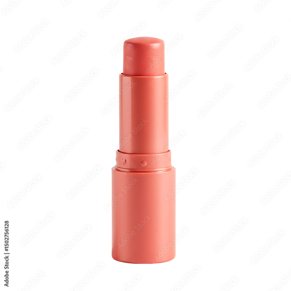 Obraz premium Peach Lip Balm: Makeup Image