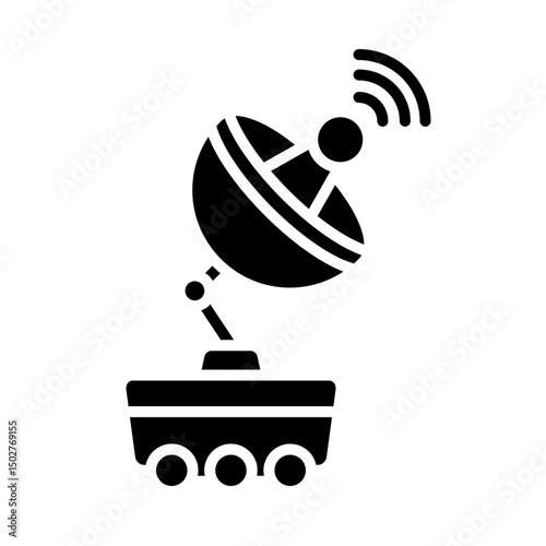 Space Rover Icon Design