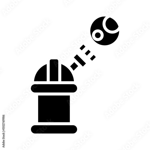 Astronomical Observatory Icon Design