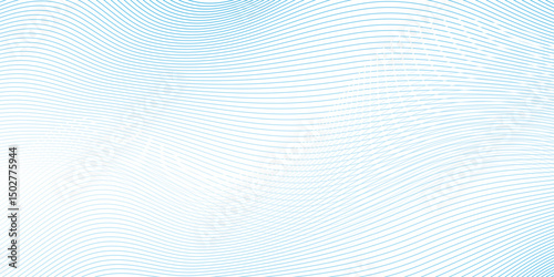 Abstract flow white and blue blend waves lines and technology background. Modern white flowing wave lines and glowing moving . Futuristic technology and sound wave lines background.	
