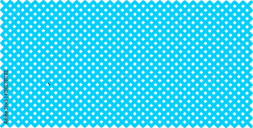 A striking blue grid pattern featuring evenly spaced diamond-cuts in a crisscross grid design. Perfect for backgrounds, packaging, decorative designs, and graphic projects requiring a dynamic 