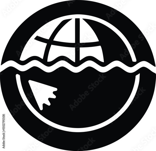 climate change vector icon.eps