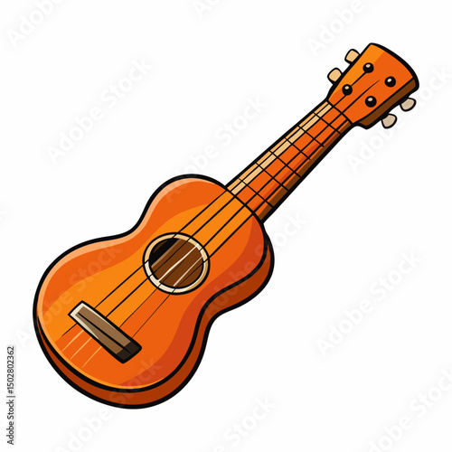 ukulele vector illustration