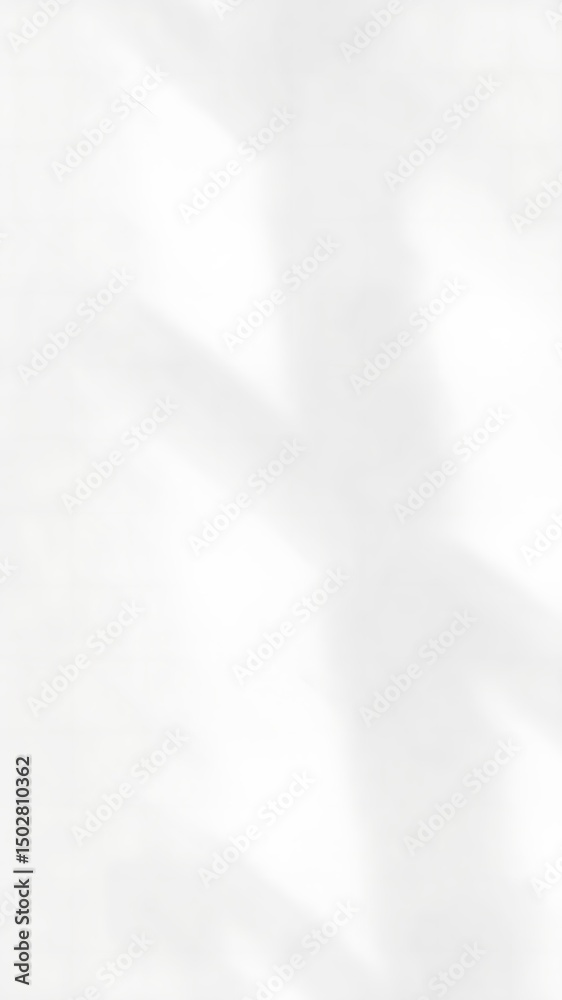 Obraz premium Subtle white background with light and shadow overlay