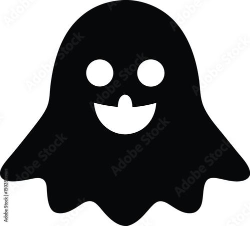 ghost innocent vector icon.