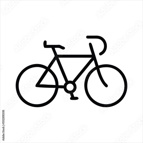 bicycle icon vector illustration