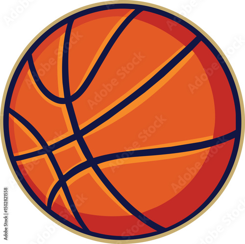basketball ball vector illustration