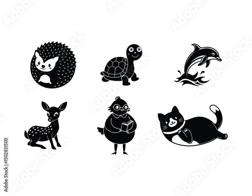 set of animals