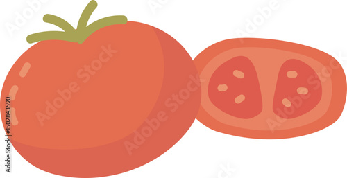 Big Set of Flat Style Food Icons  Fruits, Vegetables, Meat, Bread, Fast Food, Sweets, and Meal Ingredients Collection on White background