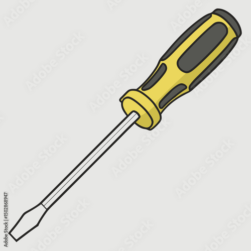 screwdriver isolated on white background