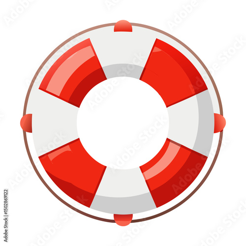 red life buoy