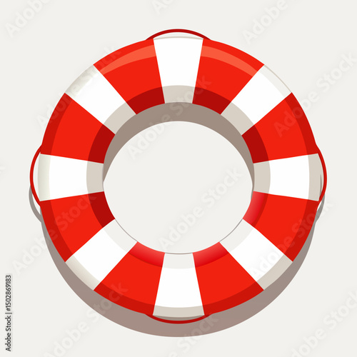 red life buoy