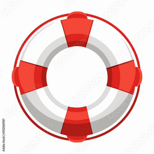 red life buoy