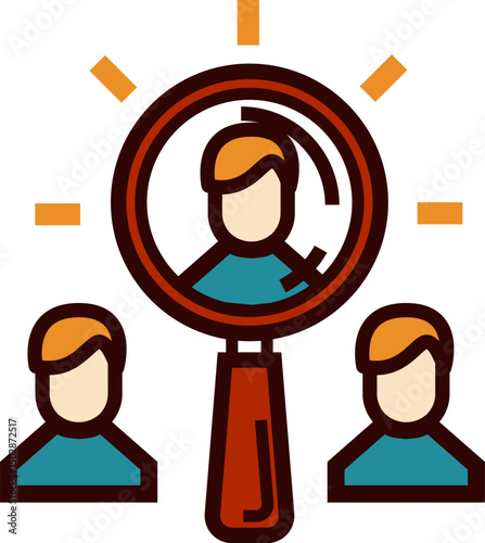 discover   illustration on a white background   